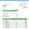 Fake CAIXA Geral de Depósitos Business Bank Statement