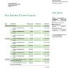 Fake Catday United Business Bank Statement