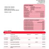 Fake China Banking Corporation company Business Bank Statement
