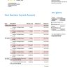 Fake City National Bank of Florida Statement