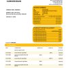 Fake Commerzbank company Business Bank Statement