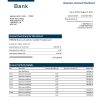 Fake Danske Business Bank Statement