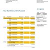 Fake Guangzhou Rural Commercial Business Bank Statement