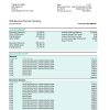Fake Hana Financial Group Business Bank Statement