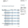 Fake Landesbank Baden-Württemberg enterprise Business Bank Statement