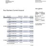 Fake Lazard Business Bank Statement