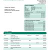 Fake M&T Business Bank Statement