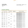 Fake National Bank of Egypt Business Statement