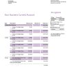 Fake Natxis Business Bank Statement