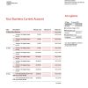 Fake Nomura Business Bank Statement