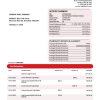 Fake Pekao S. A company Business Bank Statement