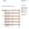 Fake Qatar Islamic Business Bank Statement