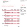 Fake Qingdao Rural Commercial Business Bank Statement