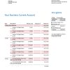 Fake RHB Business Bank Statement