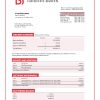 Fake Taishin Business Bank Statement