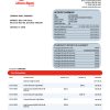 Fake Union Bank of the Philippines Business Bank Statement